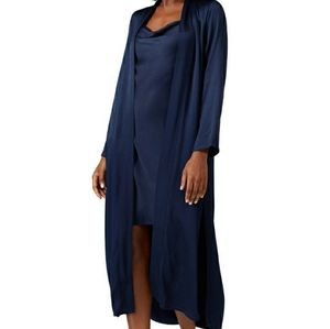 KRISA maxi satin Duster